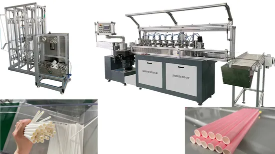 Automatic Biodegradable Paper Drinking Straw Making Machine with CE